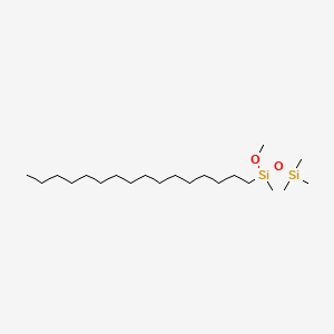 세틸다이메티콘 PubChem 분자구조식