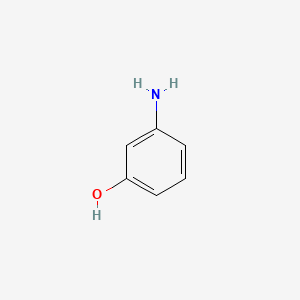 m-아미노페놀 PubChem 분자구조식