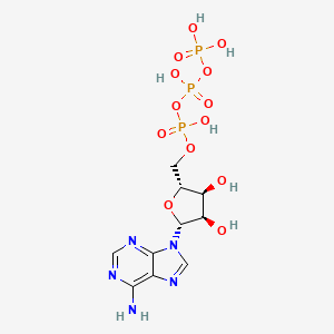 아데노신트라이포스페이트 PubChem 분자구조식