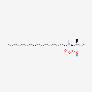 팔미토일아이소류신 PubChem 분자구조식