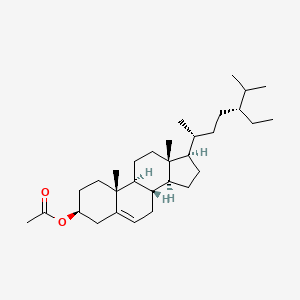 베타-시토스테릴아세테이트 PubChem 분자구조식