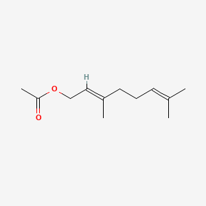 제라닐아세테이트 PubChem 분자구조식