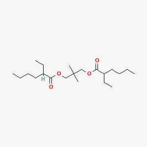 네오펜틸글라이콜다이에틸헥사노에이트 PubChem 분자구조식