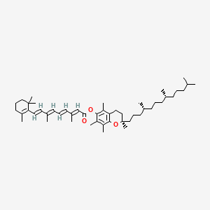 토코페릴레티노에이트 PubChem 분자구조식