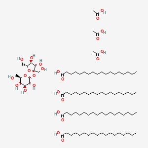 수크로오스아세테이트/스테아레이트 PubChem 분자구조식