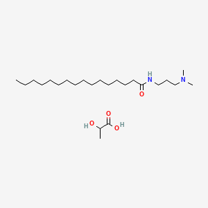 팔미타미도프로필다이메틸아민락테이트 PubChem 분자구조식