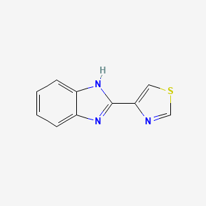 티아벤다졸 PubChem 분자구조식