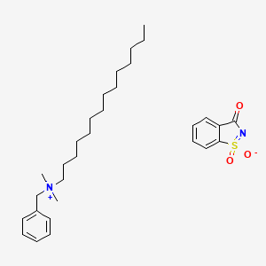 미리스탈코늄사카리네이트 PubChem 분자구조식