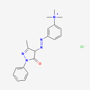 염기성황색57호 PubChem 분자구조식