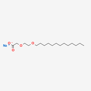 소듐트라이데세스-4카복실레이트 PubChem 분자구조식