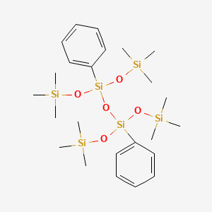 페닐트라이메티콘 PubChem 분자구조식