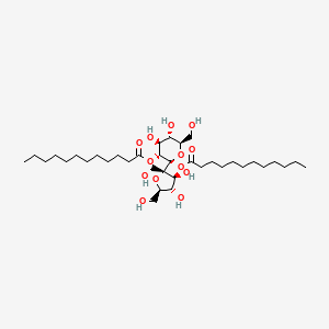 수크로오스다이라우레이트 PubChem 분자구조식