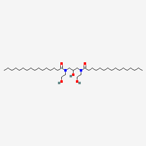 하이드록시프로필비스팔미타마이드엠이에이 PubChem 분자구조식