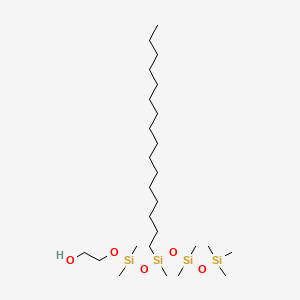 세틸피이지-8다이메티콘 PubChem 분자구조식