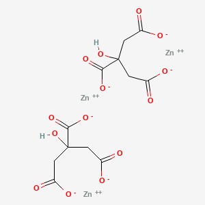 징크시트레이트 PubChem 분자구조식