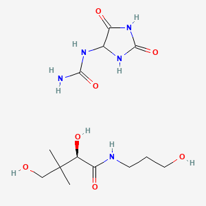알란토인판테놀 PubChem 분자구조식