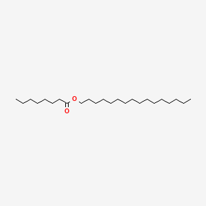 세틸카프릴레이트 PubChem 분자구조식
