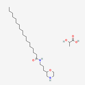 스테아라미도프로필모폴린락테이트 PubChem 분자구조식