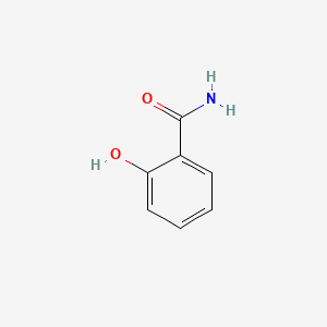 살리실아마이드 PubChem 분자구조식