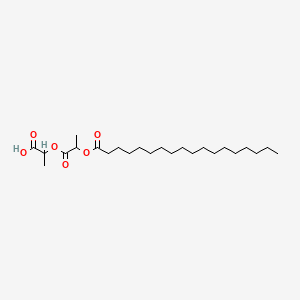 스테아로일락틸릭애씨드 PubChem 분자구조식