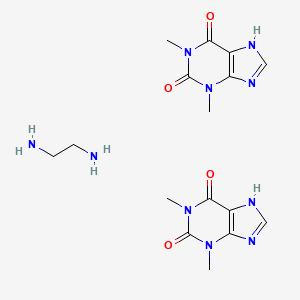 아미노필린 PubChem 분자구조식