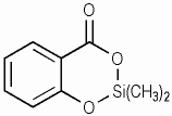 다이메틸옥소벤조다이옥사실레인 KCIA 분자구조식
