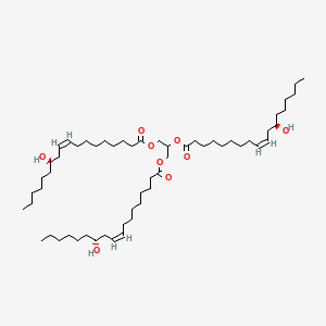 트라이리시놀레인 PubChem 분자구조식