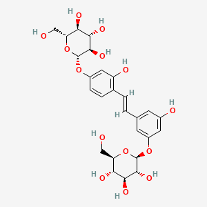 멀베로사이드에이 PubChem 분자구조식