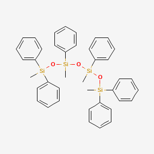 테트라메틸헥사페닐테트라실록세인 PubChem 분자구조식