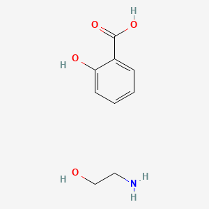 엠이에이-살리실레이트 PubChem 분자구조식