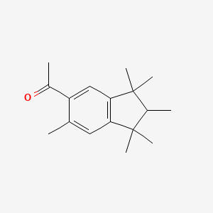 아세틸헥사메칠인단 PubChem 분자구조식