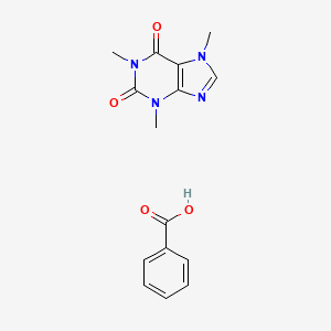 카페인벤조에이트 PubChem 분자구조식