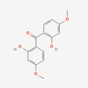 벤조페논-6 PubChem 분자구조식
