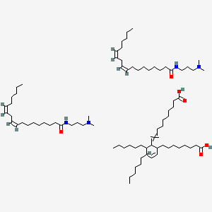 리놀레아미도프로필다이메틸아민다이머다이리놀리에이트 PubChem 분자구조식