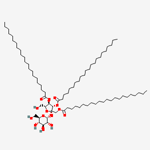 수크로오스트라이베헤네이트 PubChem 분자구조식