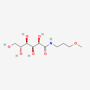 메톡시프로필글루콘아마이드 PubChem 분자구조식