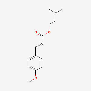 이소아밀p-메톡시신나메이트 PubChem 분자구조식