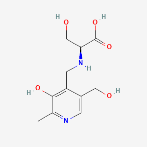 피리독신세리네이트 PubChem 분자구조식