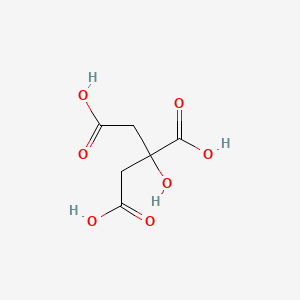 시트릭애씨드 PubChem 분자구조식
