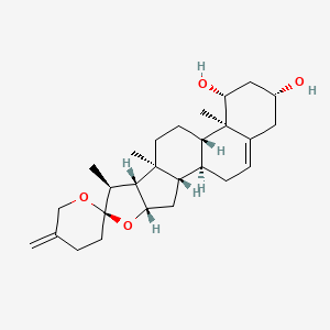 네오루스코제닌 PubChem 분자구조식