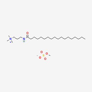 스테아라미도프로필트라이모늄메토설페이트 PubChem 분자구조식