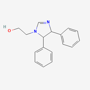 하이드록시에틸다이페닐이미다졸린 PubChem 분자구조식