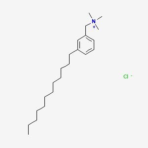 도데실벤질트라이모늄클로라이드 PubChem 분자구조식