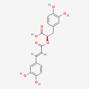로즈마리닉애씨드 PubChem 분자구조식