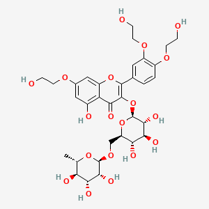 트록세루틴 PubChem 분자구조식