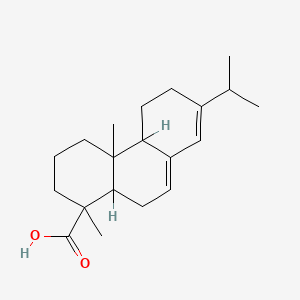 아비에틱애씨드 PubChem 분자구조식