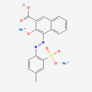 적색201호 PubChem 분자구조식