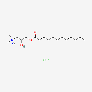 라우로일피지-트라이모늄클로라이드 PubChem 분자구조식