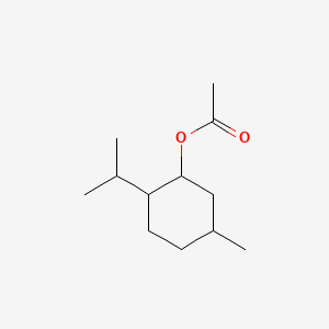 멘틸아세테이트 PubChem 분자구조식