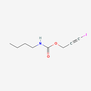 아이오도프로피닐부틸카바메이트 PubChem 분자구조식